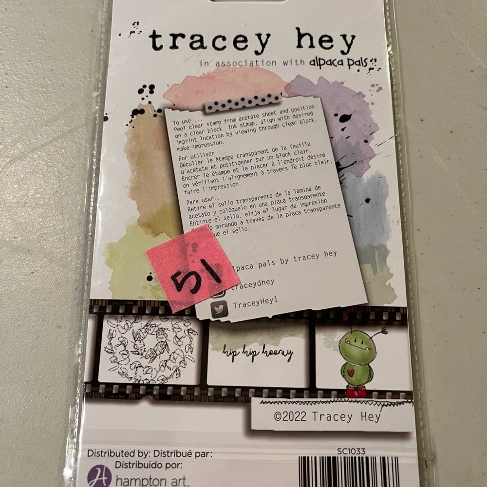 Clear Stamps Set - Multicolor - Picture 3 of 3